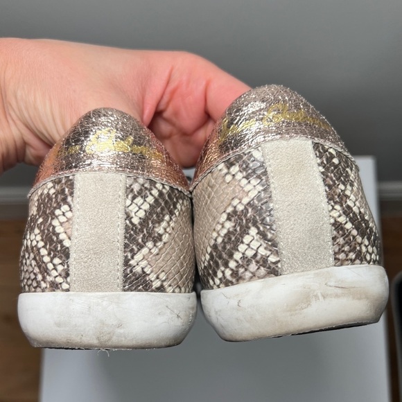 Sam Edelman Animal Print Leather Sneakers in Size 7.5 - Picture 6 of 9